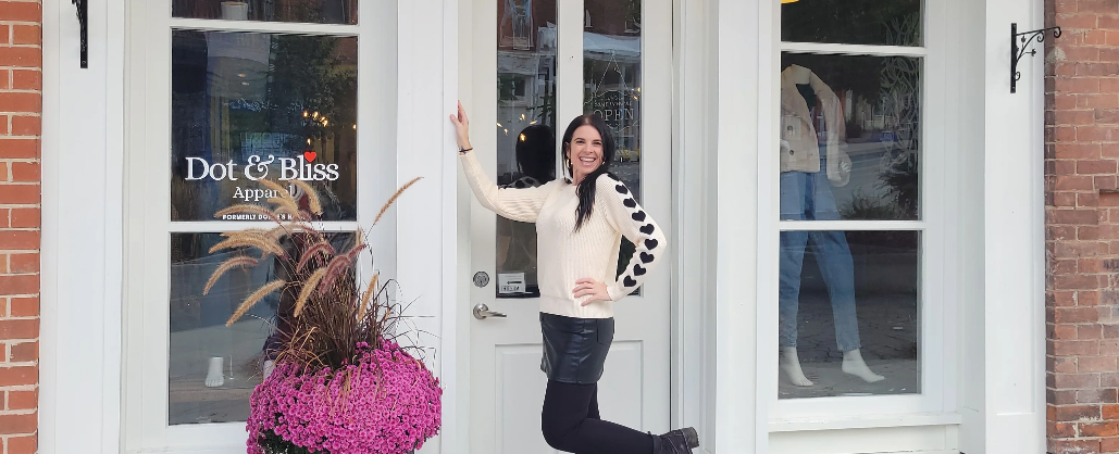 The Face in the Portrait: Dot & Bliss Apparel, Almonte